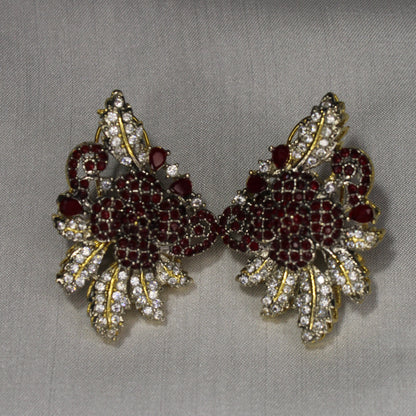 Elmas Clicekler Ear Ring
