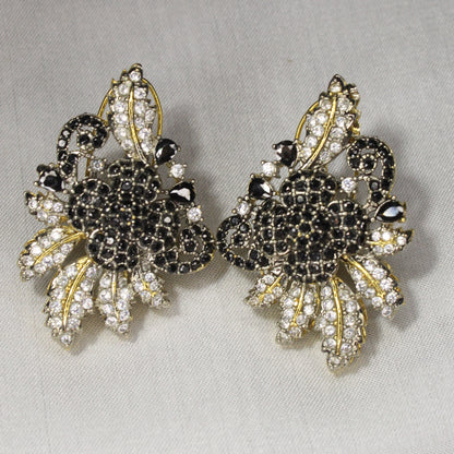Elmas Clicekler Ear Ring