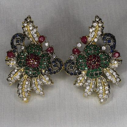 Elmas Clicekler Ear Ring