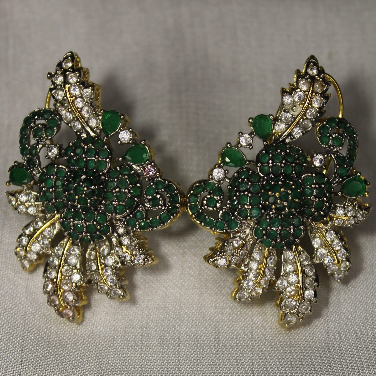 Elmas Clicekler Ear Ring