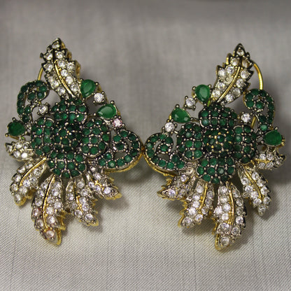 Elmas Clicekler Ear Ring