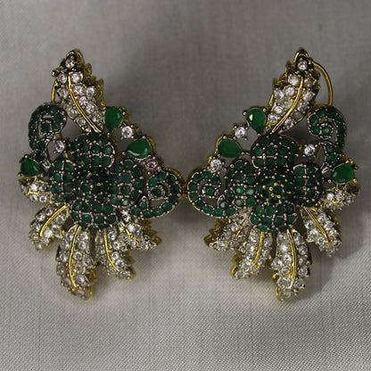Elmas Clicekler Ear Ring