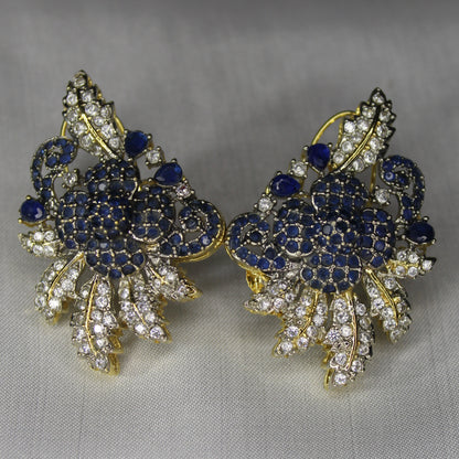 Elmas Clicekler Ear Ring